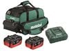 Metabo 2x 5.5Ah LiHD Ultra-M Pro Battery Starter Kit, small image number 1