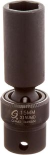 Sunex 3/8 Inch Dr 15mm Deep Universal Impact Socket, small image number 1