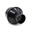 Big Horn 4 Inch x 2 Inch Plastic Reducer For Wood Shop Dust Collection, small image number 5