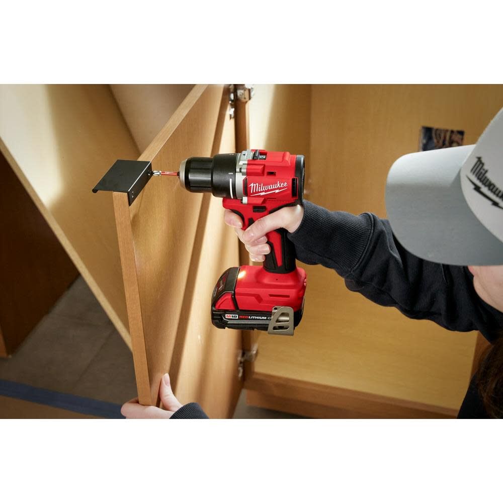 Milwaukee M18 Compact 1 2 in Drill Driver Kit 3601 21P Acme Tools