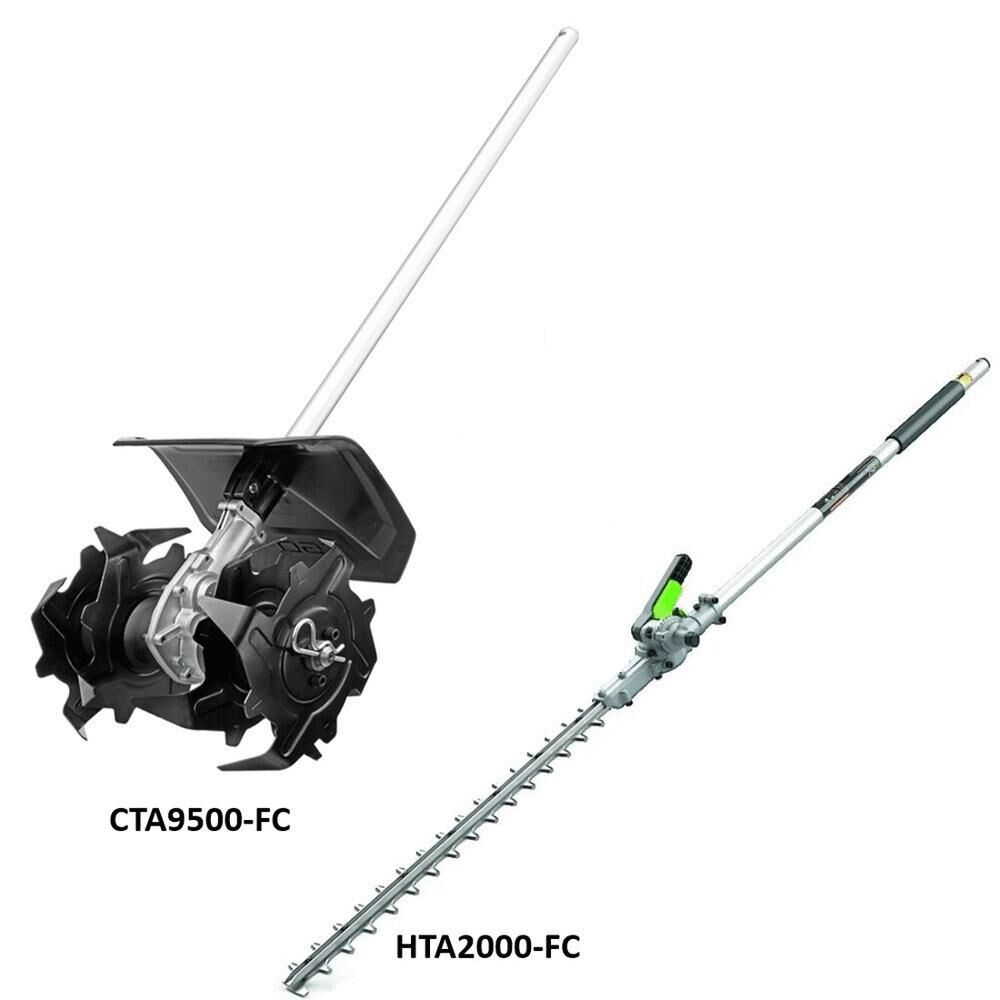 EGO Power+ 9.5 Inch Cultivator Attachment and Hedge Attachment Reconditioned Bundle, large image number 2