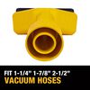 DEWALT Magnetic Utility Nozzle 1-1/4 Inch - 2-1/2 Inch Wet/Dry Vacuum 1 Piece, small image number 3