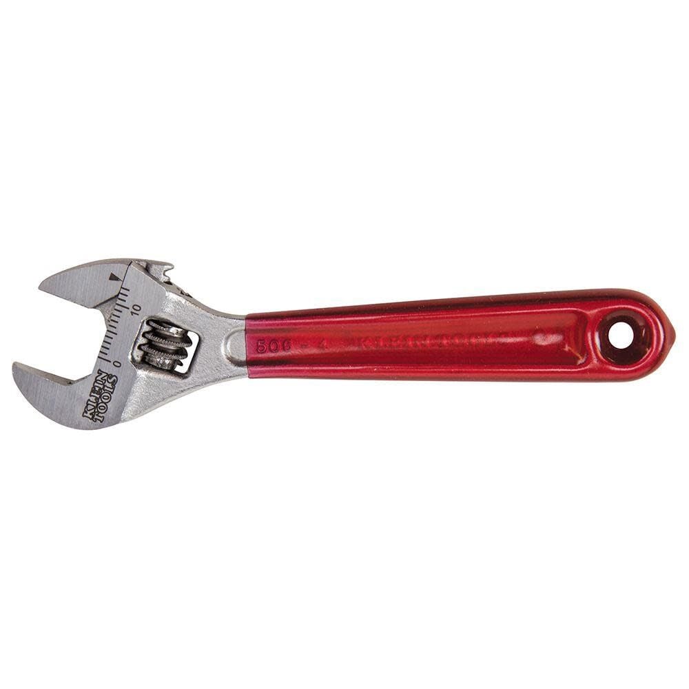 Klein Tools 4 Inch Precision Adjustable Wrench, large image number 8