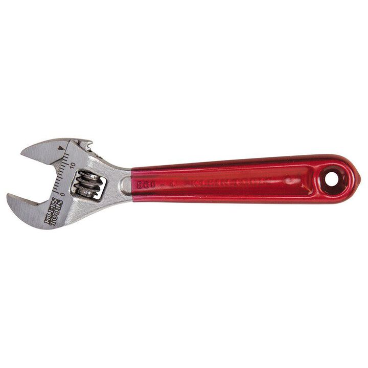 Klein Tools 4 Inch Precision Adjustable Wrench, large image number 7