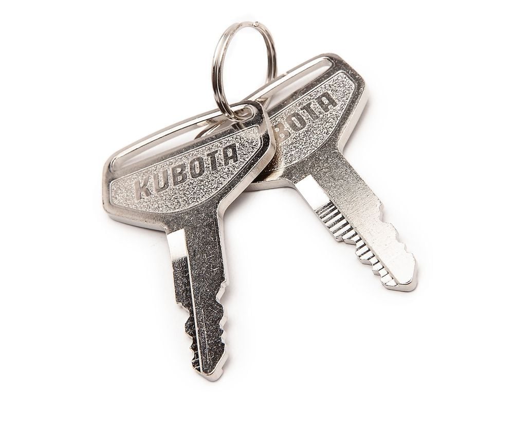 Kubota Parts Main Switch/Ignition Key for Kubota L, M, MX Series Tractors, 2 Pieces, large image number 2