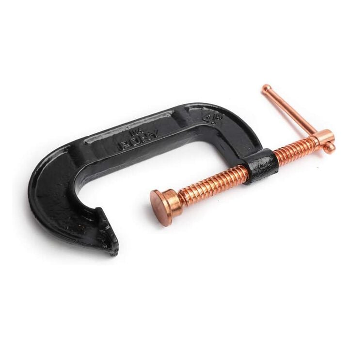 Pony 4 Inch Maximum Opening 2200 Lbs Force Heavy Duty Carriage C-Clamp, large image number 2