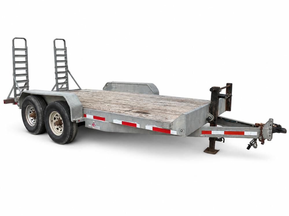 Diamond C 16 Ft Tandem Axle Equipment Trailer Used 2011 - REQL16X82