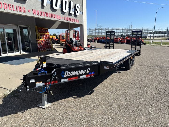 Diamond C DEC 20 Ft x 8-1/2 Ft Deck-Over Tandem Axle Equipment Trailer, large image number 1