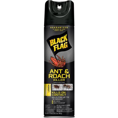 Black Flag 17.5 Oz Ant & Roach Killer (Lemon Scent Aerosol), large image number 0