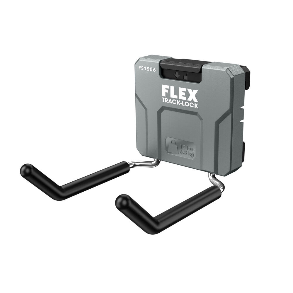 FLEX TRACK LOCK Dual Straight Hook 2 Pieces, large image number 2