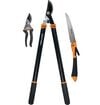 Fiskars Lopper Pruner & Saw Set 3pc with Contour Grip Handle, small image number 1