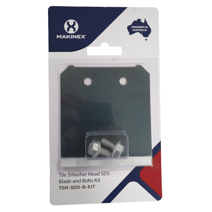 Makinex Promotional Tile Smasher Head SDS Blade and Bolts Set, large image number 1
