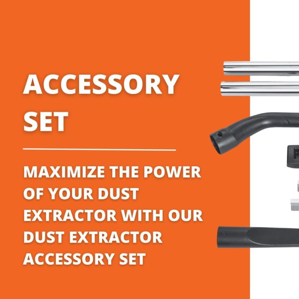 Fein Turbo I 1100W Wet/Dry Vacuum and Accessory Kit Bundle, large image number 11