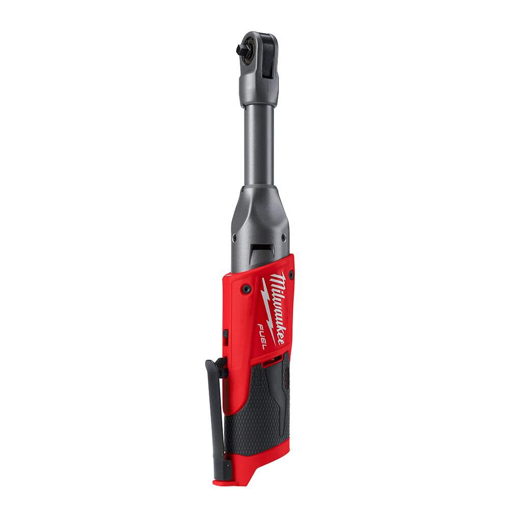 Milwaukee M12 Fuel 1 4 In Extended Reach Ratchet Reconditioned Bare Tool 2559 80 - Image 1