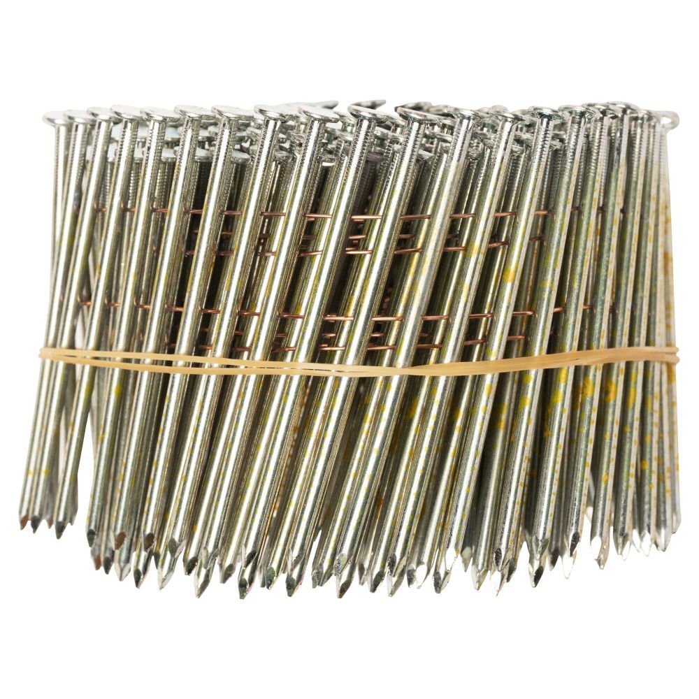 DEWALT 3 1/4 x .120 in Galvanized Metal Coil Nails 2700qty, large image number 1