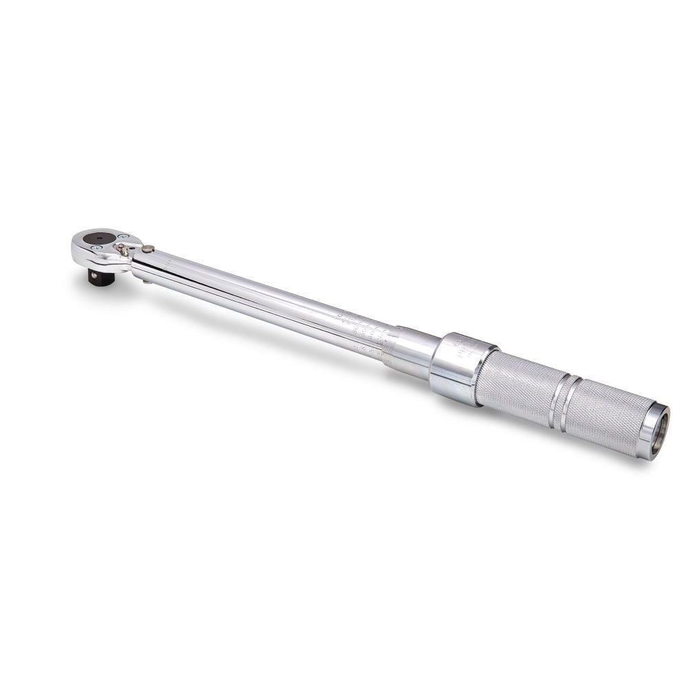 Proto 1/2 in Drive Ratcheting Head Micrometer Torque Wrench 16-80 ft-lbs, large image number 1