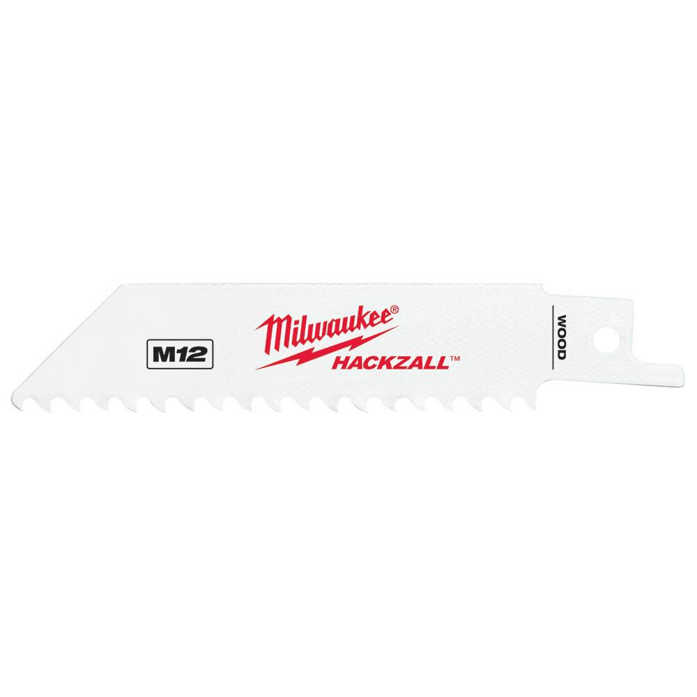 Milwaukee M12 HACKZALL Bi-Metal Blade-Wood 5PK, large image number 1