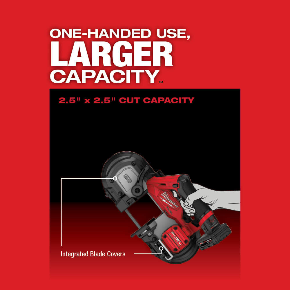 Milwaukee M12 FUEL Compact Band Saw Kit 252921XC Acme Tools