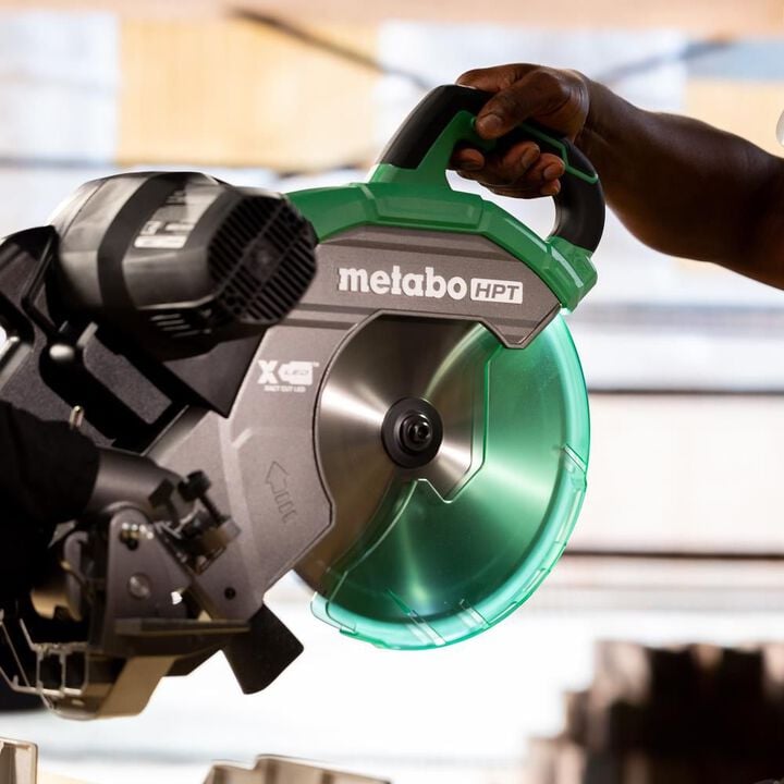 Metabo HPT 12 Inch Dual Bevel Sliding Miter Saw, large image number 10