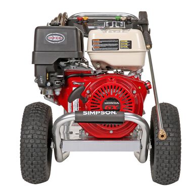 Simpson Aluminum 4200 PSI at 4.0 GPM HONDA GX390 with CAT Triplex Plunger Pump Cold Water Professional Gas Pressure Washer (49-State), large image number 3