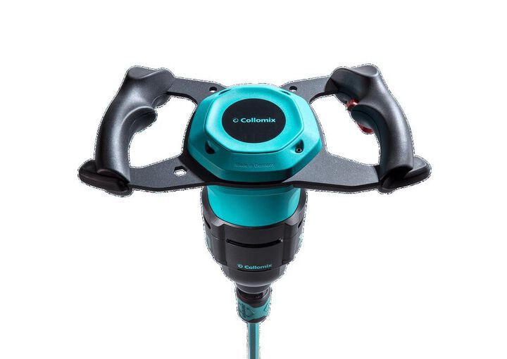 Collomix Classic XQ1 Mixer  120V, Single-Speed (650 RPM) with Stronger Motor for Mixing up to 10 Gallon with Paddles up to 4 3/4 Inch
