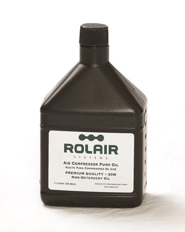 Rolair 34 oz (Bottle) Standard 30 wt Air Compressor Oil
