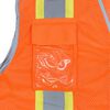 Radians SV6H Type R Class 2 Heavy Duty Two Tone Mesh Surveyor Vest with Solid Pockets, small image number 3