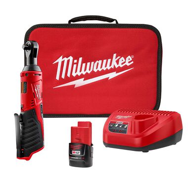 Milwaukee M12 Cordless 3/8 in. Ratchet Kit