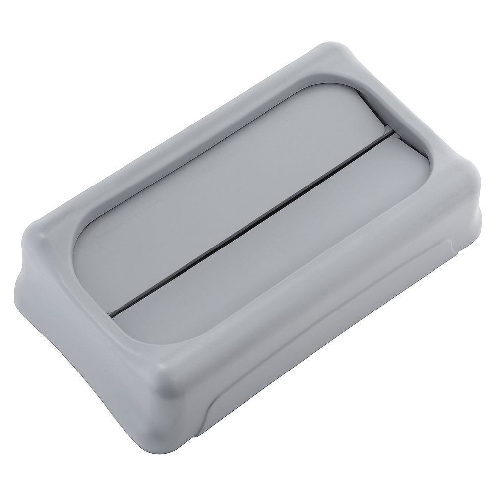 Rubbermaid Slim Jim Swing Lid Gray, large image number 5