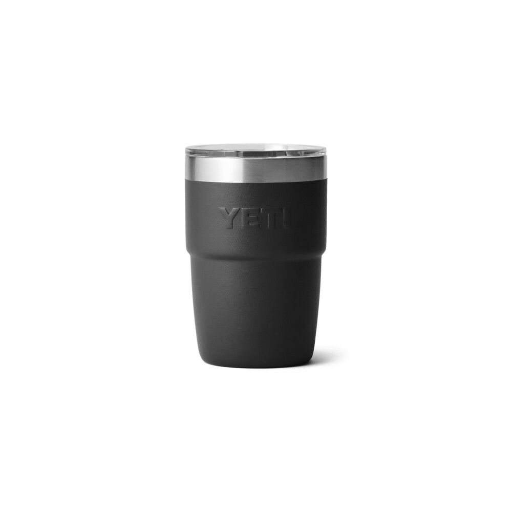 YETI Rambler 8 Oz Ceramic Lining Stackable Cup with MagSlider Lid Tropical Black, large image number 2