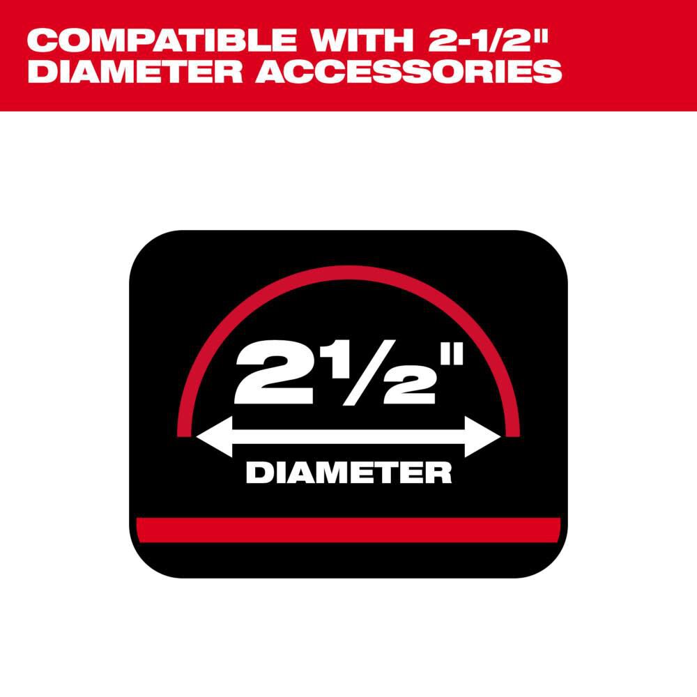 Milwaukee 2 1/2inch X 16' Flexible Hose, large image number 2