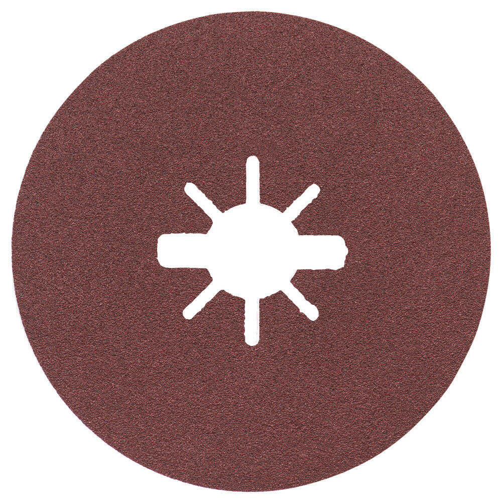 Bosch 5 Inch 120 Grit X-LOCK Fine Grit Abrasive Fiber Discs 25 Piece, large image number 1