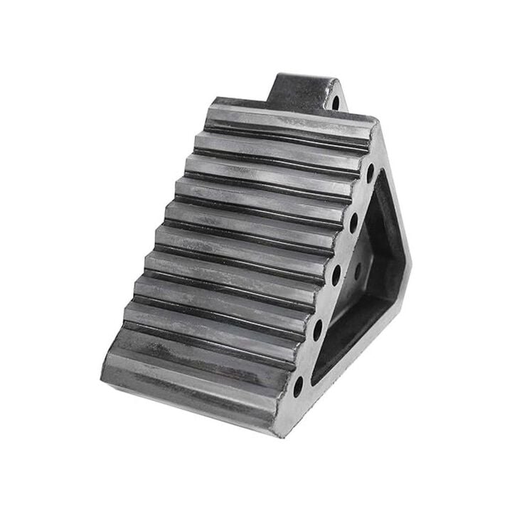 BluBird Heavy-Duty Rubber Wheel Chock