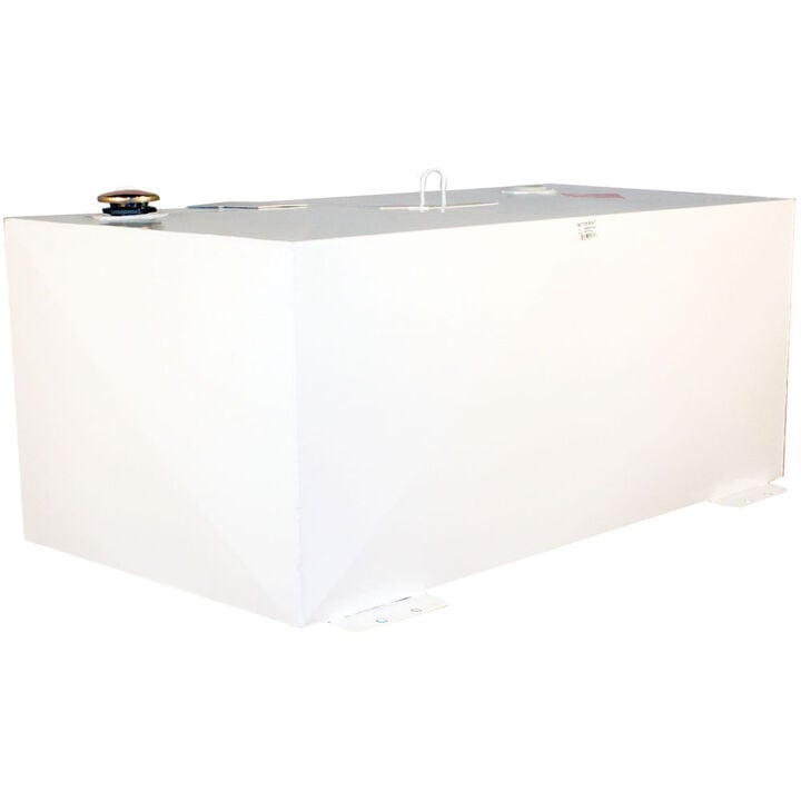 Better Built 200 Gallon HD Series Rectangle Transfer Tank STEEL WHITE