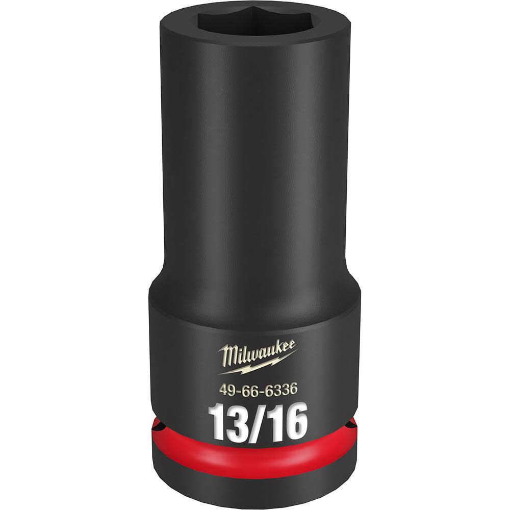 Milwaukee Impact Socket 3/4In Drive 13/16In Deep 6 Point