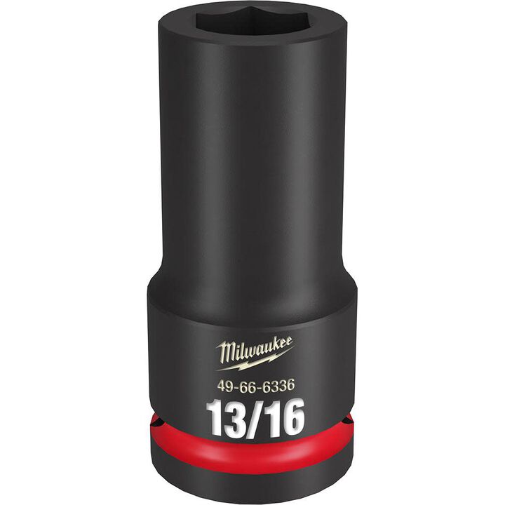 Milwaukee Impact Socket 3/4in Drive 13/16in Deep 6 Point, large image number 0