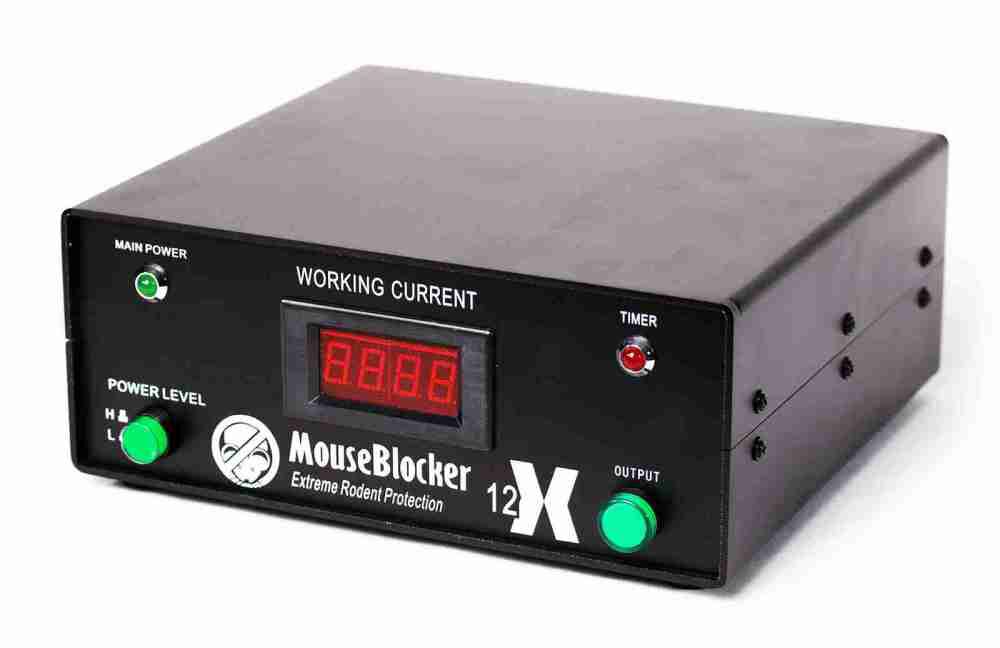 Mouse Blocker 12X 120V Ultrasonic Rodent Deterrent System, large image number 1