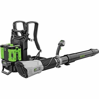 EGO Commercial Backpack Blower Kit 800 CFM with 2x 10Ah Battery & 560W Charger