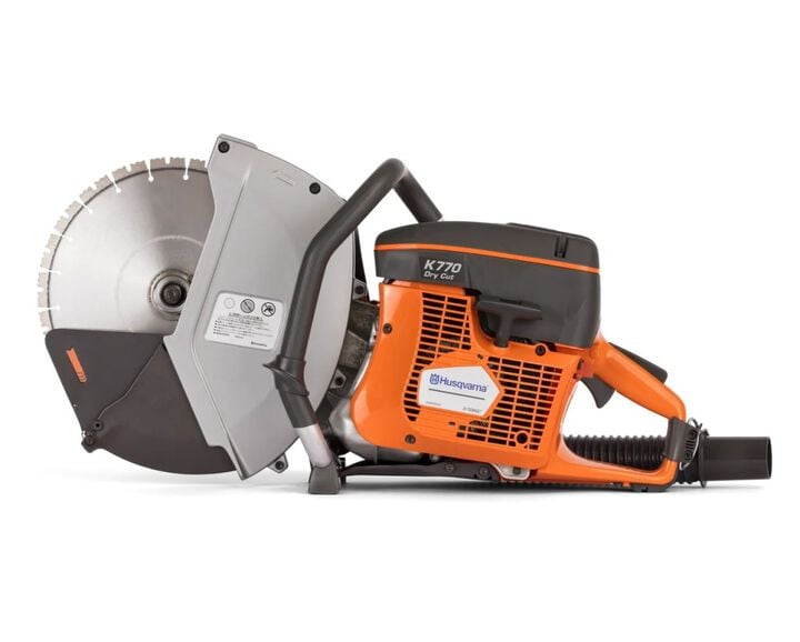 Husqvarna Construction K 770 Dry Cut 3.7kW 12 Inch Gas Power Cutter Body Only Reconditioned, large image number 1