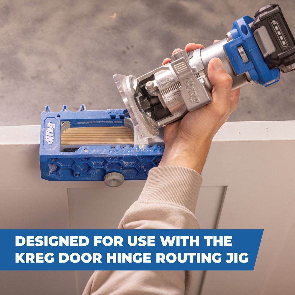 Kreg 1/2 Inch Straight Bit with Bearing 1/4 Inch Shank, large image number 3
