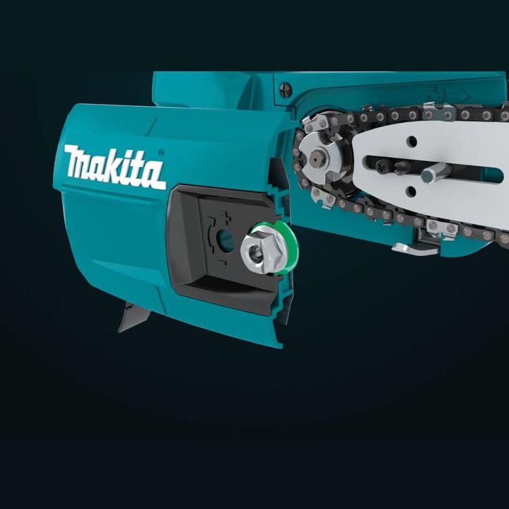 Makita 18V LXT Lithium-Ion Brushless Cordless 12 Inch Top Handle Chain Saw Kit (4.0 Ah) with Replacement Guide Bar & Saw Chain Bundle, large image number 12