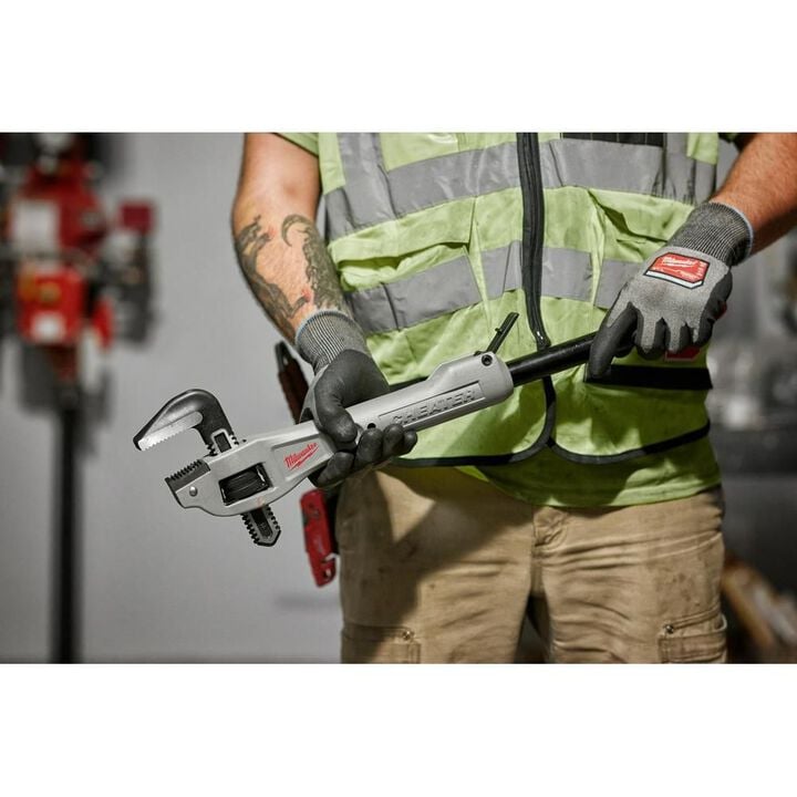 Milwaukee CHEATER Pipe Wrench Aluminum Offset Adaptable, large image number 3
