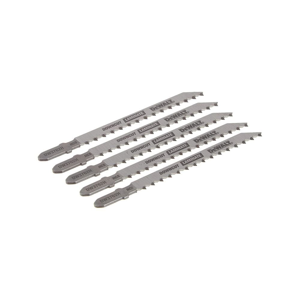 DEWALT 4 In. 10 TPI T-shank Laminate Down Cutting Jig Saw Blade (5 pk.), large image number 2