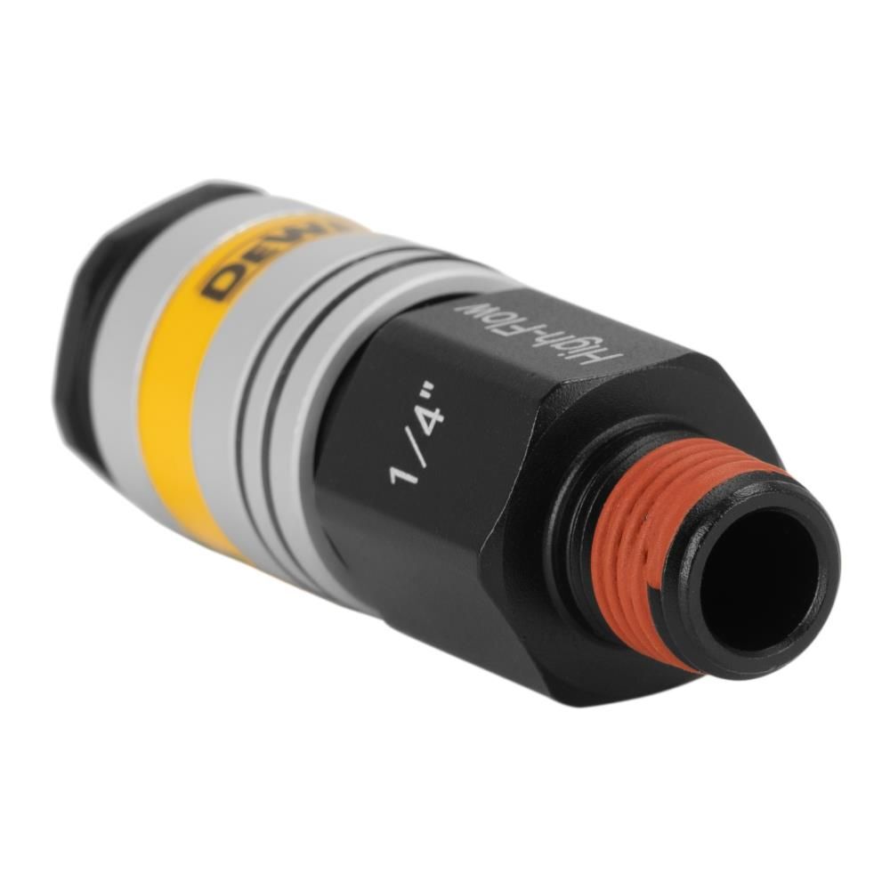 DEWALT 1/4 Inch MNPT High Flow Coupler, large image number 2