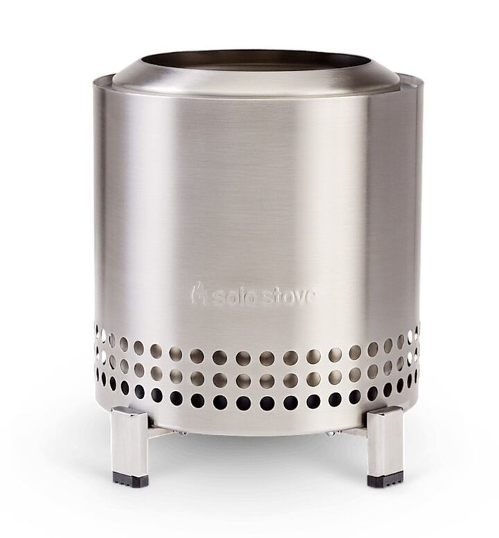 Solo Stove Mesa XL Tabletop Smokeless Fire Pit with Stand Stainless Steel