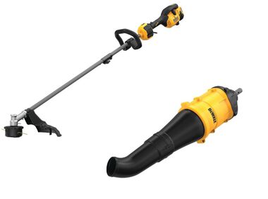 DEWALT 17 in String Trimmer Attachment (Bare Tool) and Universal Blower Attachment Bundle