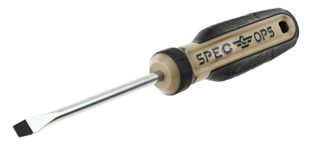 Spec Ops Slotted Screwdriver 1 4inch x 4inch SPEC S2 14 Acme Tools