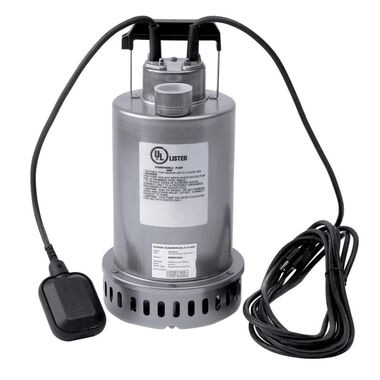 Honda 1/2 HP Stainless Steel Submersible Water Pump, large image number 0