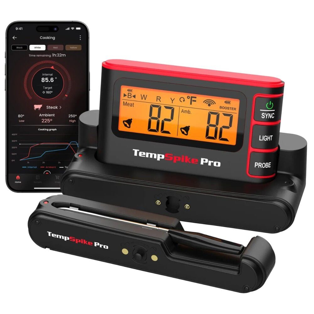 TempPro TempSpike Pro Smart WiFi 1 Probe Grill Thermometer Set, large image number 1