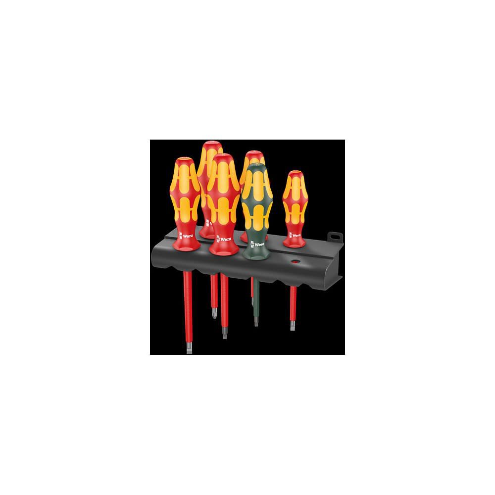 Wera Tools 160 i/168 i/6 Kraftform Plus 100 Screwdriver Set 6pc, large image number 2